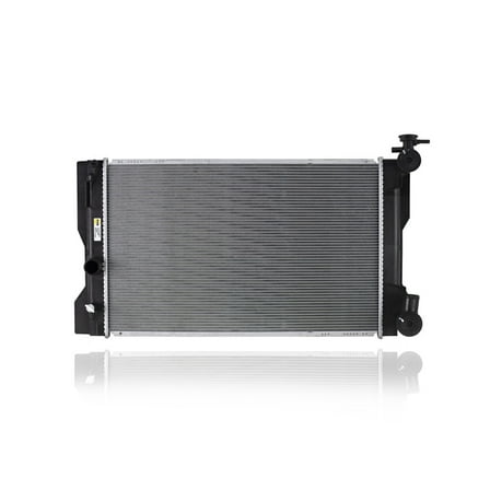 Radiator - Cooling Direct Compatible/Replacement for '17-19 Toyota Corolla Sedan 4-Cylinder 1.8 Liter - Plastic Tank, Aluminum Core - 164100T043