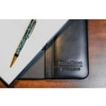 thumbnail image 4 of Black Leather 22 x 14 Side-Rail Desk Pad, 4 of 5