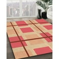 thumbnail image 3 of Ahgly Company Machine Washable Indoor Rectangle Transitional Yellow Area Rugs, 3' x 5', 3 of 7