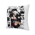 thumbnail image 2 of Funda de almohada súper suave Jujutsu Kaisen con cremallera para dormitorio, sofá, sillón, fundas de almohada mullidas y acogedoras para todas las estaciones, almohada cuadrada, 2 of 8