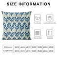 thumbnail image 5 of Nawypu Herringbone Printed Decorative Square Accent Throw Pillow Cover - Sofa, Chair, Couch, Bedroom, Living Room, Farmhouse Home Decor -, 5 of 5