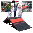thumbnail image 1 of Rampa de skate PLATPORTS de 10 piezas para niños, BMX y skateboard, 1 of 8