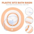 thumbnail image 4 of Women Postpartum Care Basin Plastic Sitz Bath Basin for Toilet with Rinser, 4 of 9