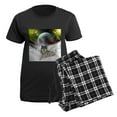 thumbnail image 5 of CafePress - Fantasy Wolf Women's Dark Pajamas - Women's Short Sleeve Print T-Shirt and Pants Dark Cotton Pajama Set, 5 of 7