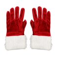 thumbnail image 4 of Ruifaya Guantes de actuación con etiqueta para fiestas navideñas, guantes cortos unisex para festivales, nuevos J5, 4 of 6