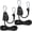 Black, variant on Adjustable Rope Hanger Grow Light Hanger, 8Ft 1/8" Heavy Duty Plant Pulley Rope Tightener Ratchet Tie Down for Kayak, Tarp, Tent Tie Downs, Hanging Plants, Filters, Fans