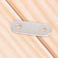 thumbnail image 5 of 20pcs 37/47/57/77mm Stainless Steel Flat Steel Brackets Mending Plates Repair Fixing Bracket Furniture Hardware, 5 of 8