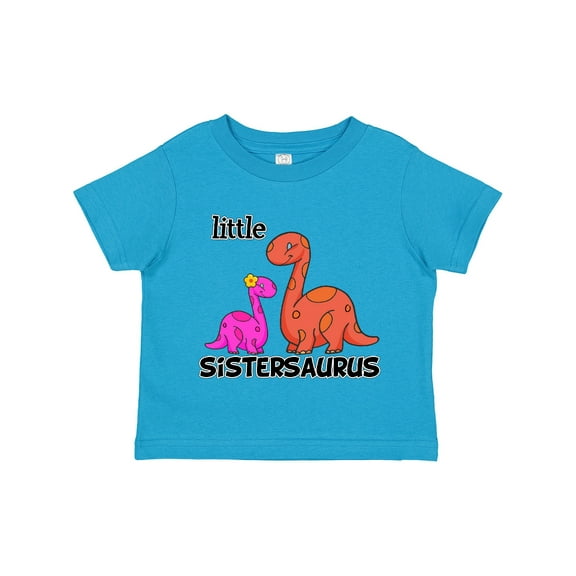 Inktastic Little Sistersaurus Girls Toddler T-Shirt