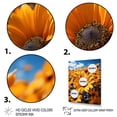 thumbnail image 3 of Designart "Dancing Among Yellow Sunflowers I" Floral & Botanical Wall Art Print, 3 of 5
