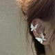 thumbnail image 2 of 1pc Women Ear Cuff Butterflies Rhinestones Jewelry Shining Non-pierced Ear Clip Birthday Gifts, 2 of 5