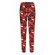thumbnail image 2 of Gibobby leggings con bolsillos dama Leggings de moda para mujer, pantalones de bota largos elásticos ajustados con estampado navideño informal (Rojo, XL), 2 of 4