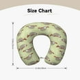 thumbnail image 5 of Easygdp Twig Sloth Travel Pillow Memory Foam, Head Neck Support Airplane Pillow for Traveling, Car, Home, Travel Neck Flight Pillow, 5 of 8