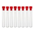 thumbnail image 5 of Uxcell 16x100mm Polystyrene Round Bottom Centrifuge Test Tubes Red 30 Pack, 5 of 5