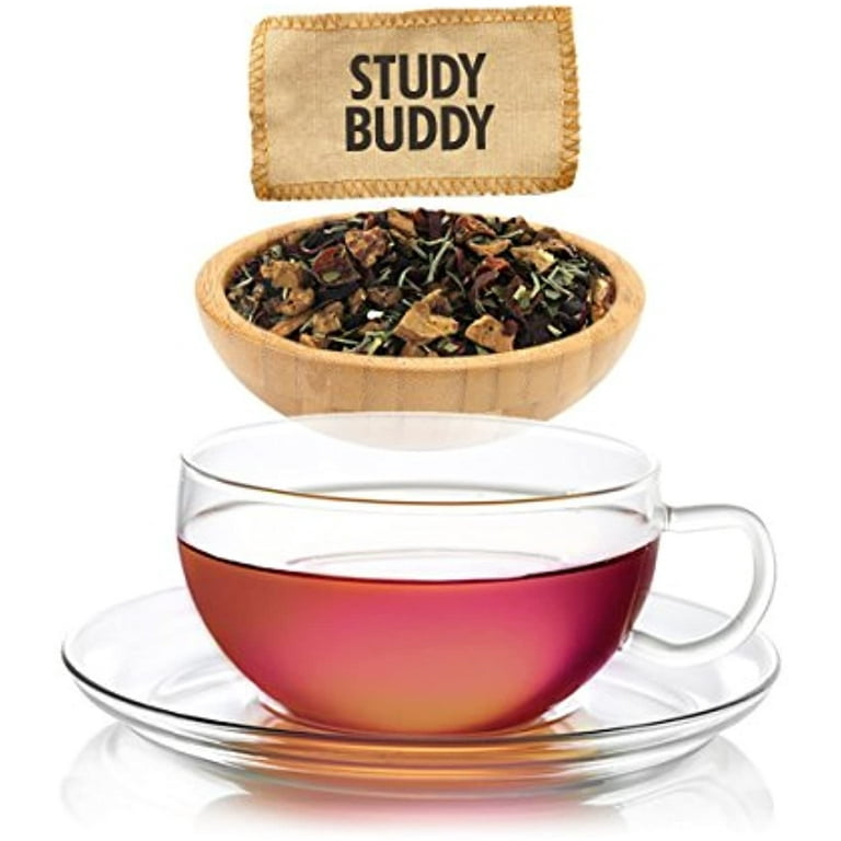 English Tea Store Herbal Loose Leaf Tea, Study Buddy, 4 Ounce
