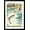 Black Frame, variant on Art.com Trout Fishing in the Rapids Art Print, White Frame Wall Art, 21" x 29"