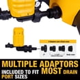 thumbnail image 4 of Bomba externa Wet Dry Vac DEWALT DXVPA101 11 gal/min 60 pies, 4 of 7
