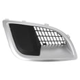 thumbnail image 1 of Cubierta de luz de niebla de parrilla frontal inferior, inserciones de luz de niebla No.13267843/13329547 para Buick regal 2009-2014, tono negro plateado, ABS, 1 pieza, frontal izquierdo, 1 of 1