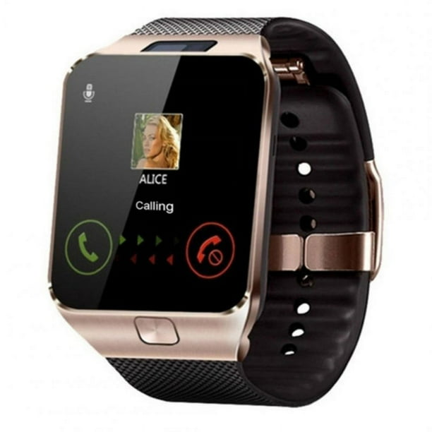 DZ09 Smart Watch Fitness Tracker Smart Watches 1.56 HD Color Screen Smartwatch Extra Long Battery Life Sleep Monitor gold Walmart