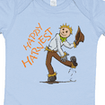 thumbnail image 4 of Inktastic Happy Harvest Scarecrow Boys or Girls Baby Bodysuit, 4 of 5