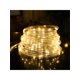 thumbnail image 2 of 1 Set Solar Powered 50led Waterproof Light Strip With 8 Modes (steady/flickering, Etc.) Including A 2m Extension Cord And A 5m Lamp Wire, Suitable For, 2 of 5