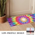 thumbnail image 3 of Rainbow Tie Dye Radial Pattern Door Rugs,Washable Non Slip Door Mats Indoor,Decorative Door Mats,Entry Mat Indoor for Entrance,Bedroom,Kitchen,Bathroom,16"x47", 3 of 6