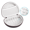 thumbnail image 4 of GJX Headphone Case Soft Lining to Prevent Scratches Jbl Headphones Case Internal Mesh Pocket for Accessories Jbl Earbuds Case White, 4 of 7