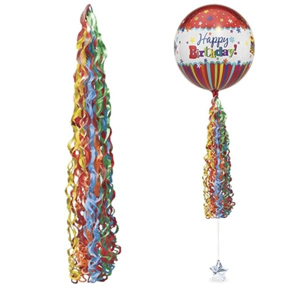 Loftus International A8-2310 Primary Colors Twirlz Balloon Tail