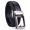 Black, variant on Men's Reversible Leather Belt Auto Buckle Belt Dress Leather Belts Adjustable Ratchet Belt Genuine Leather Belt 51.18 Inches for Working Golf Business Casual Wear Brown