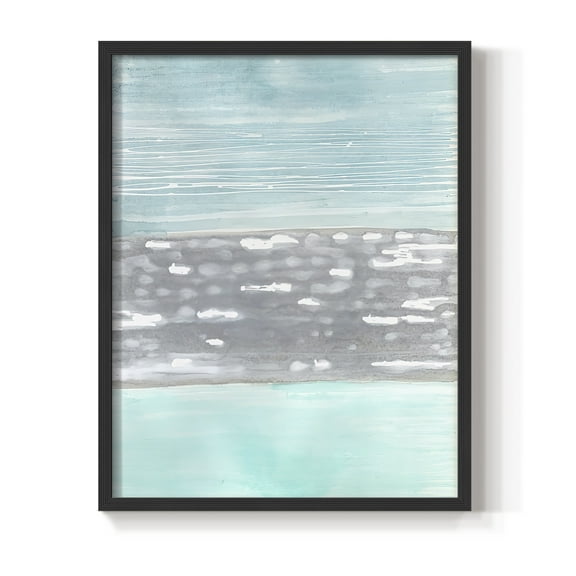 Hydrusphere I Framed Print in Black Solid Wood Framed Print No Nail Hanging