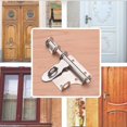 thumbnail image 5 of Stainless Steel Bolt Lock, Security Door Latches with Padlock Hole for Doors, 6 Inch 2 Pieces, 5 of 5