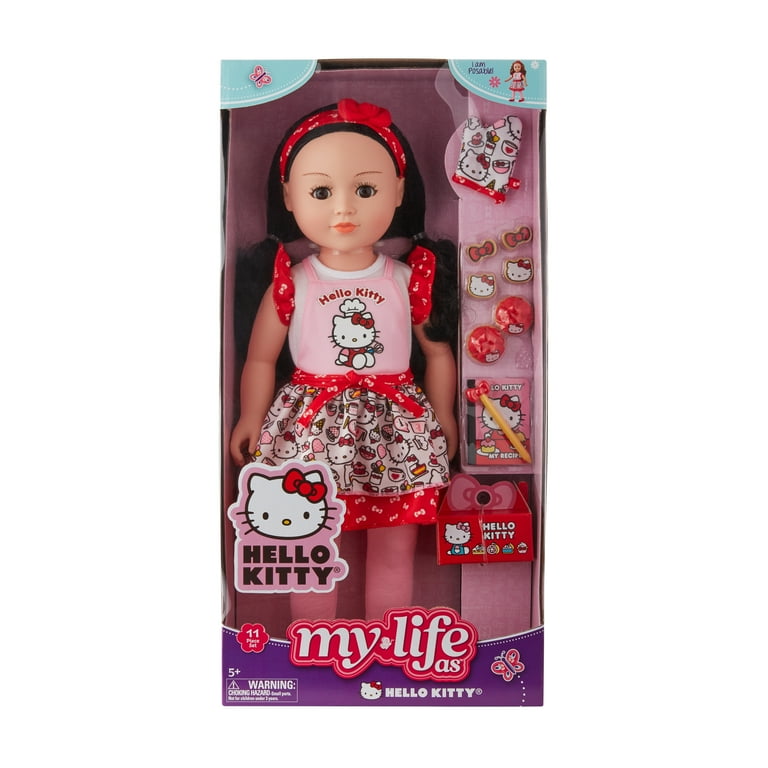 exageración Discriminación sexual comunidad My Life As Poseable Hello Kitty Baker 18" Doll, Black Hair, Brown Eyes - Walmart.com exageración Discriminación sexual comunidad My Life As Poseable Hello Kitty Baker 18" Doll, Black Hair, Brown Eyes - Walmart.com