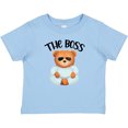 thumbnail image 3 of Inktastic Baby Boy Funny the Boss Boys Baby T-Shirt, 3 of 5