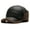 Brown, variant on Men Baseball Caps With Ear flaps Cotton PU Warm Fall Winter Thick Hats