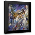 thumbnail image 1 of Chodyukov, Aleksander 14x18 Black Modern Framed Museum Art Print Titled - Girl play Violin, 1 of 5