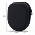 thumbnail image 5 of Headset Case Headphones Travel Carrying Bag, EVA Hard Shell Headphone Pouch Fit for BlueParrott B550-XT, B450-XT, B350-XT,B250-XTS, S650-XT, Fit for Logitech H391 H390 H570e H540 H111, Zone 301 305, 5 of 6