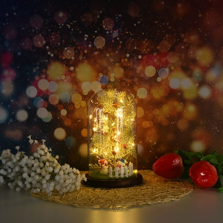 

Fridja Wire Lamp Christmas Micro Landscape Decoration Holiday Gift Snowman