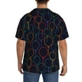 thumbnail image 3 of Lukts Colorful Balloons for Men's Hawaiian Shirt Beach Short Sleeved Button top-Small, 3 of 5