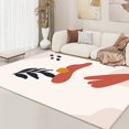 thumbnail image 4 of Floor Carpet Non-slip Soft Polyester Nordic Style Abstract Bedroom Bedside Carpet Home Decor for Bathroom, 4 of 8