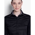 thumbnail image 2 of TuffRider Ladies ADEY Double Collar Shirt-Black -XL, 2 of 10