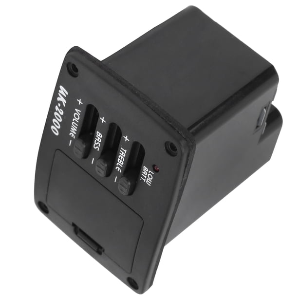 Función de control de volumen Ecualizador de guitarra pastilla de guitarra de dos etapas para bajo de guitarra ANGGREK Otros