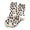 White, variant on Uvwlwu Women Crew Socks Leopard Print Soft Breathable Stretchy Mid Calf Novelty Socks for Daily Casual Street Matching Outfits,One Size