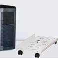 thumbnail image 1 of Soporte de CPU móvil debajo del escritorio Soporte de torre para PC Se adapta a la mayoría de las PC para jugadores y estudiantes Instalación fácil y resistente con 4 ruedas giratorias, 1 of 9