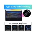 thumbnail image 4 of Keyboard Case for iPad (A16) 11th Gen 11 Inch 2025, iPad 10th Gene 10.9 inch 2022, Magic Magnetic Stand Keyboard with Multi-Touch Trackpad, Floating Design, 7 Colors Backlit, Bluetooth, 4 of 7