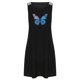 thumbnail image 4 of Moda mujer casual sexy cuello redondo impresión encaje sin mangas mini vestido Fridja  hj468, 4 of 8