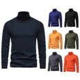 thumbnail image 2 of Camisa básica de cuello alto de cachemira CVC para hombre Uso versátil Diseño elegante Fácil de mantener, 2 of 6