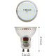 thumbnail image 2 of LED GU10, equivalente a 5 W 60 W, 600 lm, blanco cálido 2700 K, haz ancho de 120°, bombillas LED puntuales, paquete de 10, 2 of 5