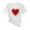 White 04, variant on QQAMB Valentines Shirts for Women Plus Size Love Heart Crewneck Short Sleeve T-Shirts Cute Graphic Tee Tops Gray M