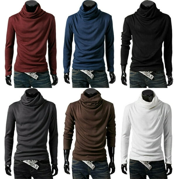 walmart men's turtleneck shirts