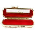 thumbnail image 4 of Estuche para Labial Yinane Joyero Flor Retro con Espejo Tela Satinada Caja de almacenamiento de labios, 4 of 6