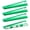 Green, variant on American Mahjong Tile Rack and Pusher Set - 4 Acrylic Racks with Pushers (White)